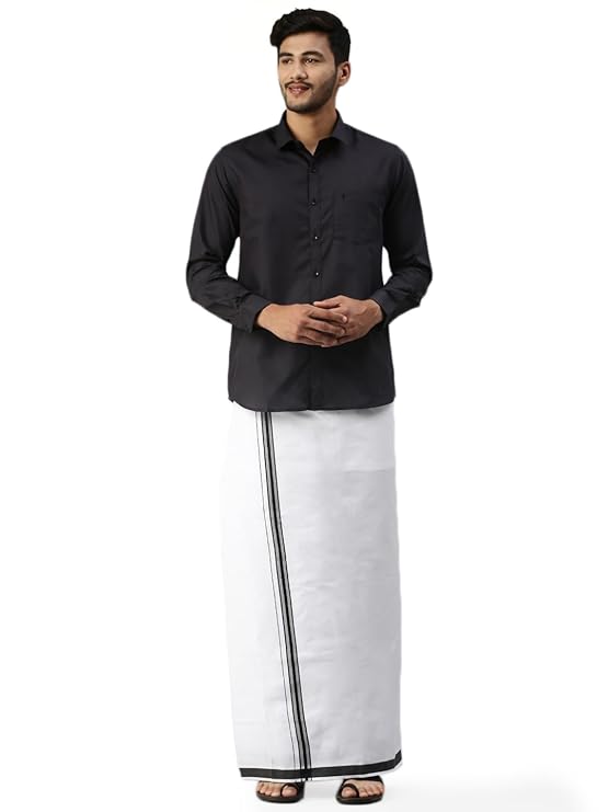 Fancy Border Dhoti